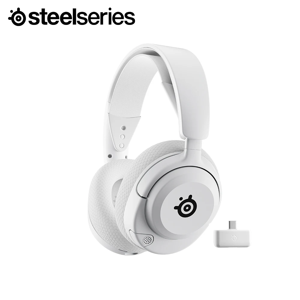 Steel Series Arctis Nova 5 Wireless White Wireless Gaming Headset