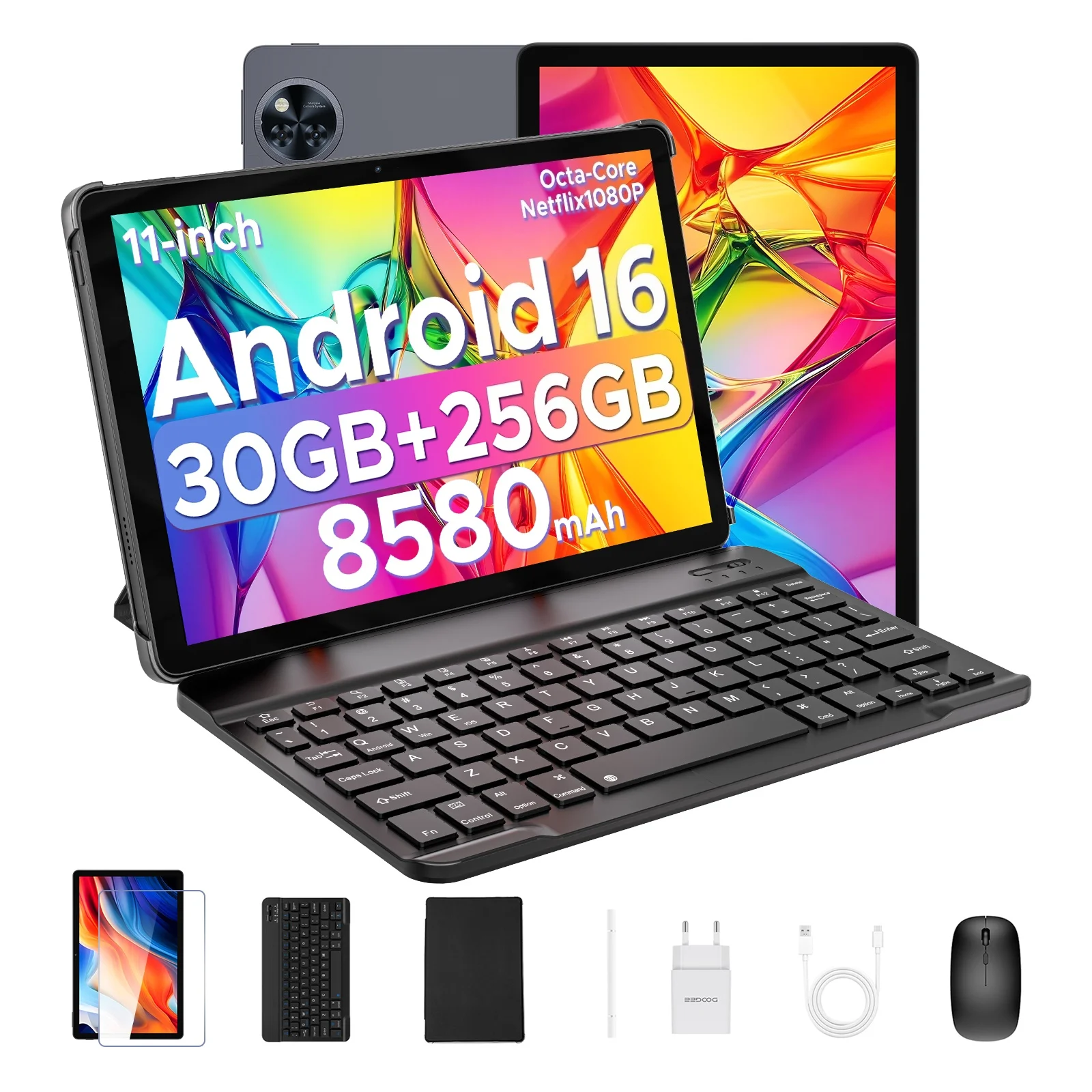 DOOGEE U11 Pro Android 16 Tablet 2 in 1 Tablet PC 11