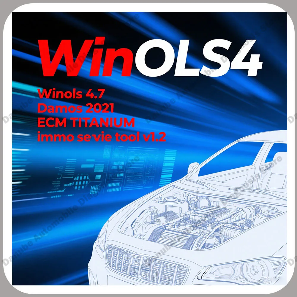 Winols 4.7 المنشط بالكامل + 2021 Damos Windows 7 10 11 لا حاجة إلى Vmware متعدد اللغات + ECM TITANIUM 1.61 + أداة خدمة IMMO