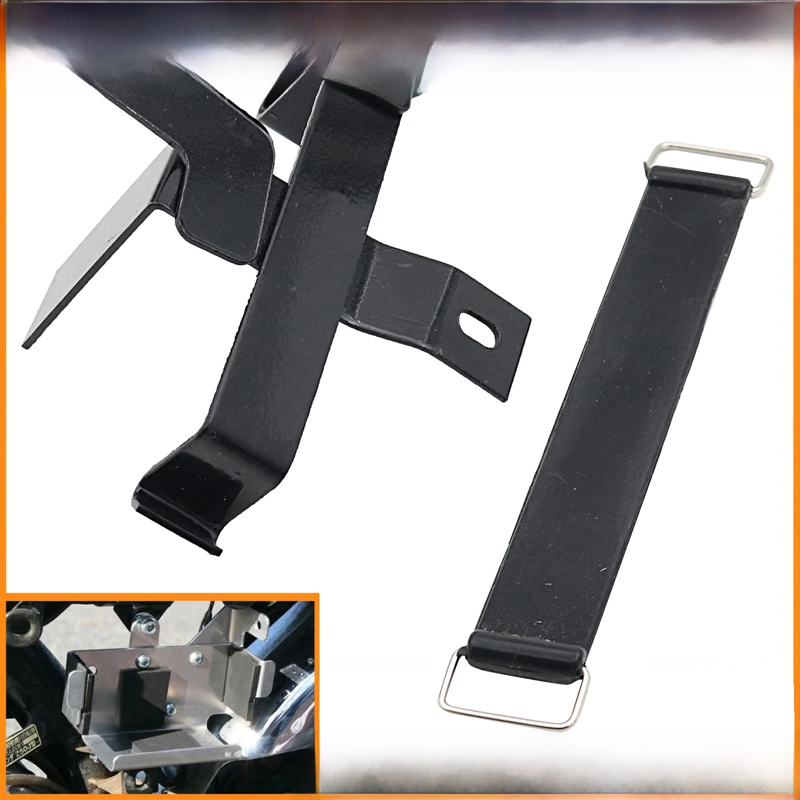 AliExpress Motorcycle Battery Mounting Bracket Fastening Strap For Honda Z50 Z50A Z50J Z50R Mini Trail Monkey Bike Universal Parts