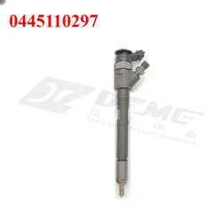 0445110297 New Diesel Fuel Injector For Peugeot 307 407 Citroen C2 C3 C4 C5 Berlingo 1.6 HDI