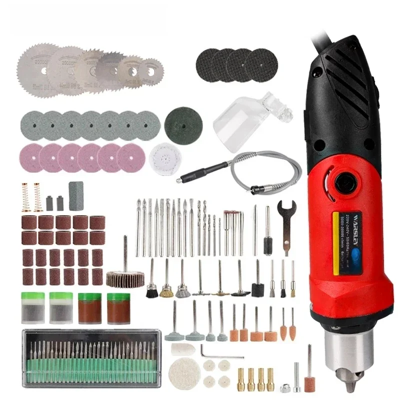 480W High Power narzędzie obrotowe Dremel akcesoria elektryczna szlifierka 220V wiertarka narzędzia Mini Engrvrer stojak do wiertarki — zdjęcie 2