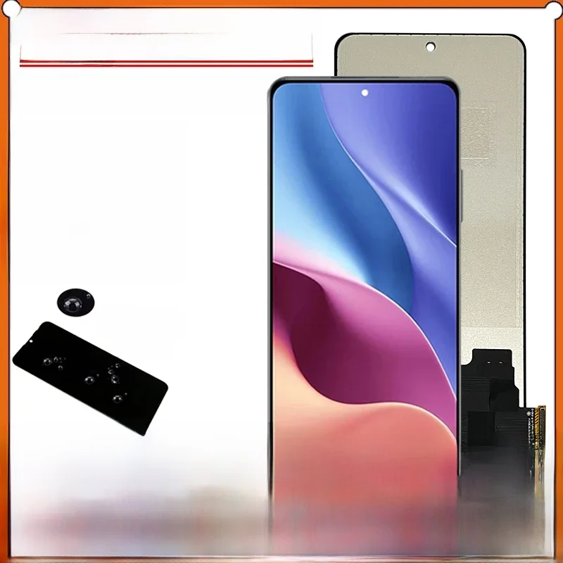 6.67 "AMOLED nowość dla Xiaomi Poco F3 wyświetlacz LCD z ramką Panel dotykowy Digitizer dla wyświetlacza POCOF3 M2012K11AG — zdjęcie produktu 6