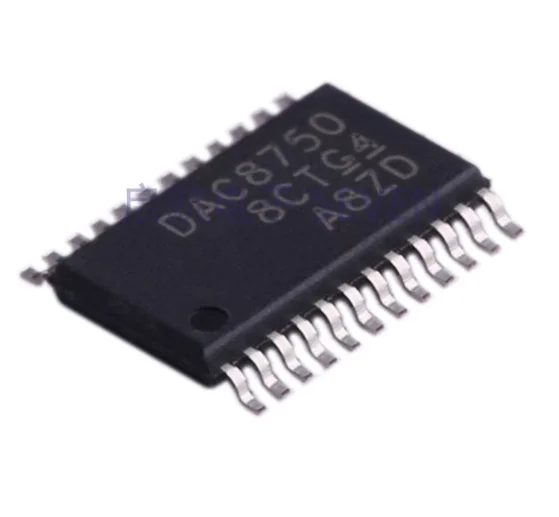 1~100Pcs DAC7750IPWP HTSSOP-24 Digital to Analog Converters - DAC Single-Ch,12B Progr Crnt Output DAC IC chip for free shipping