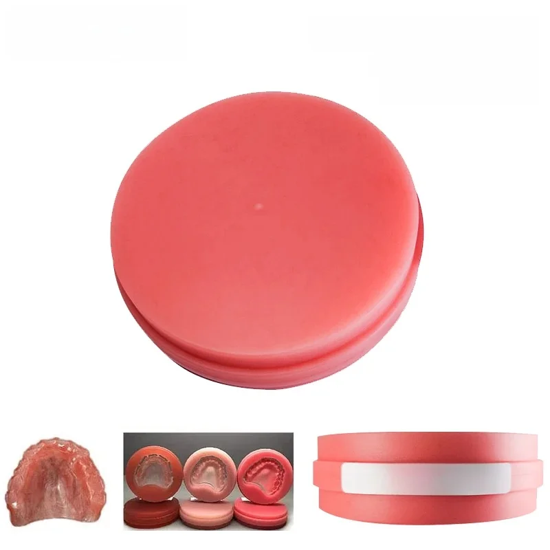 LODDEN Dental Roze PMMA Blokken Monolayer Resin Disc 2S 3S 3ST Kleur 98mm CAD CAM Tandtechniek Lab PMMA Blok Prothese Verbruiksartikel - afbeelding 2