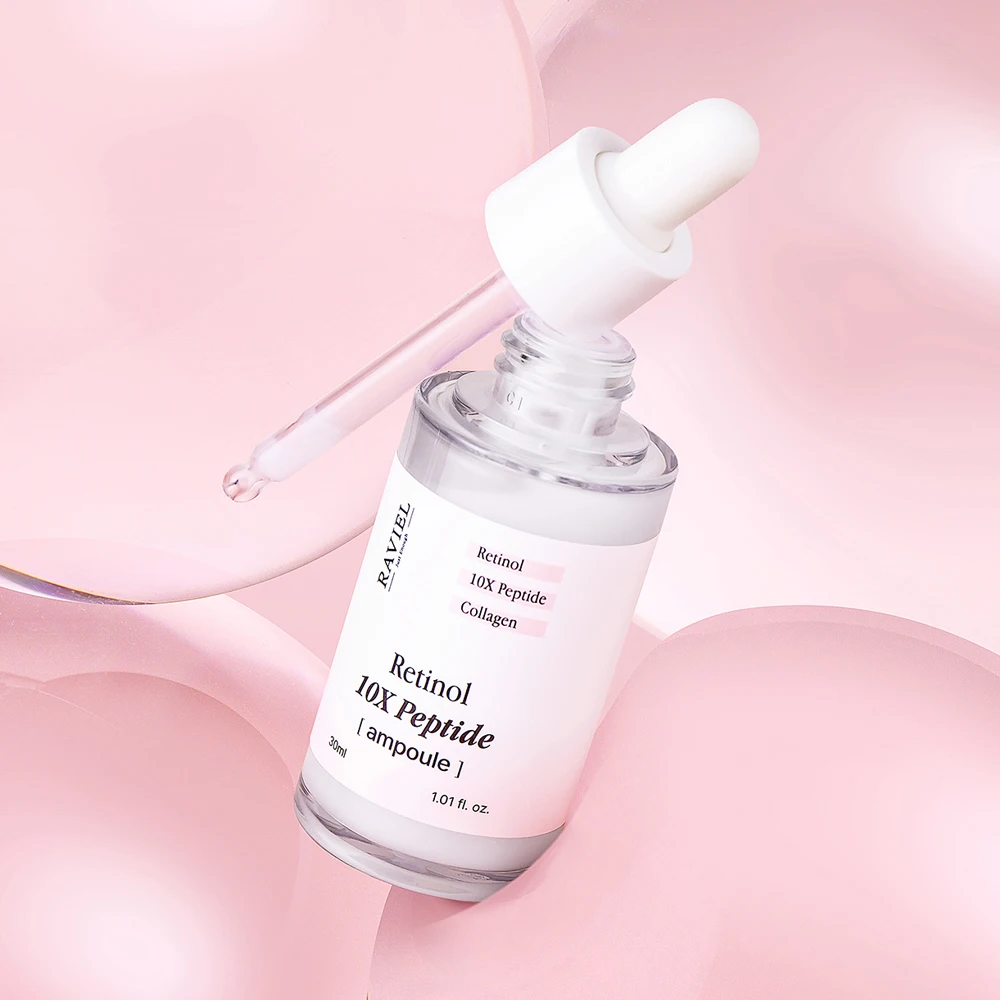 라비엘 레티놀 10X 펩타이드 앰플 30ml / 탄력앰플 저자극 슬로우에이징 미백 주름개선 콜라겐 모공탄력