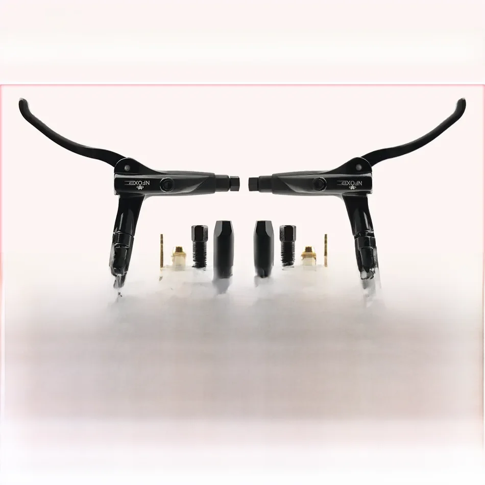 AliExpress Goodtaste NFOX B021 Mountain Bike Mineral Oil Hydraulic Brake Lever Handle Repair Parts Black Red Bicycle Folder Accessories Barre New