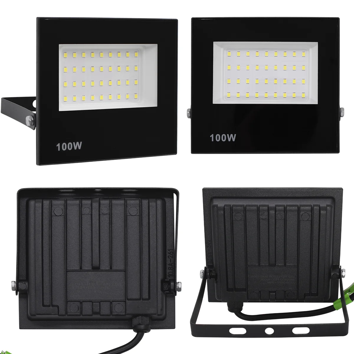 LED-Reflektor, 100 W, Strahler, Bivolt, wasserdicht, starkes Licht