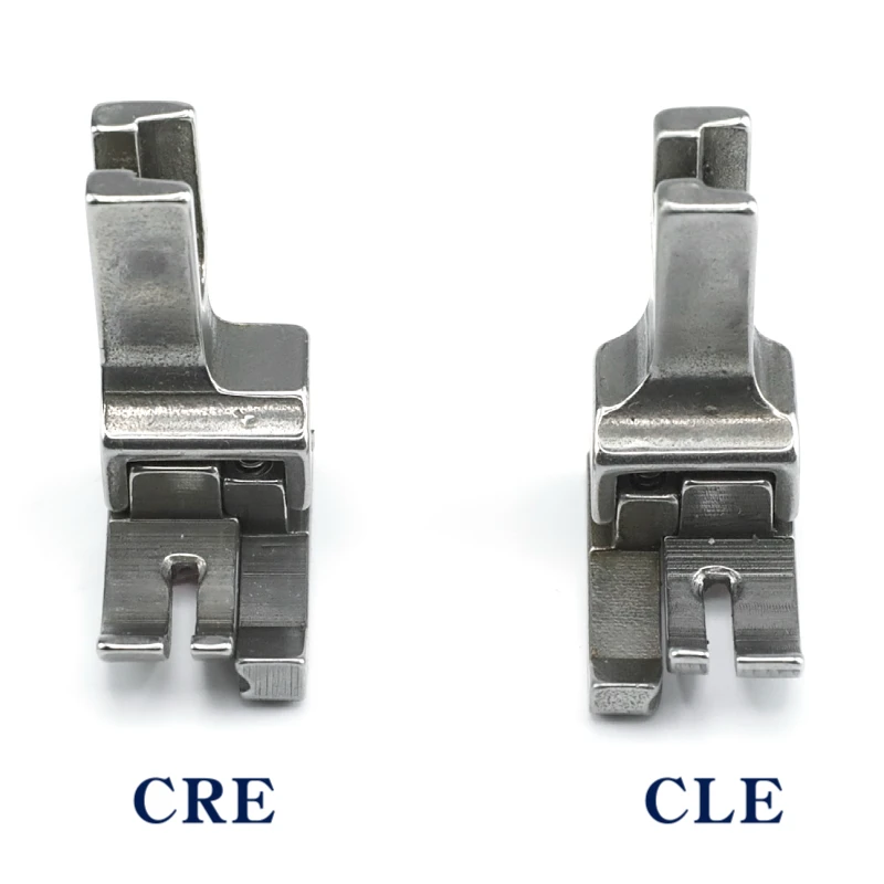 CR1/32E CR1/16E CL1/32E CL1/16E Left / Right Wide Compensating Presser Foot For Single Needle Lockstitch Sewing Machine 0.1 0.2