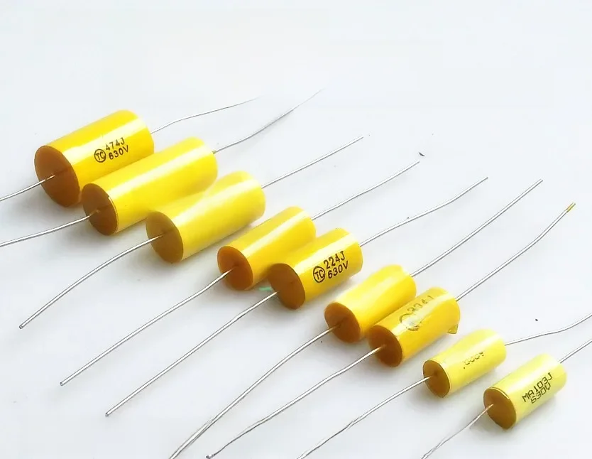 1 pièces condensateur Axial Audio HIFI 630V 0.001uf 0.01uf 0.1uf 1UF 0.0022uf 0.022uf 0.22uf 0.0033uf 0.033uf 0.33uf 0.0039uf 0.0047uf