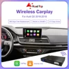Audi Q5 2018-2019용 Road Top 무선 CarPlay, 미러 링크 AirPlay Android 자동 후면 보기, 원래 제어 기능 포함 1