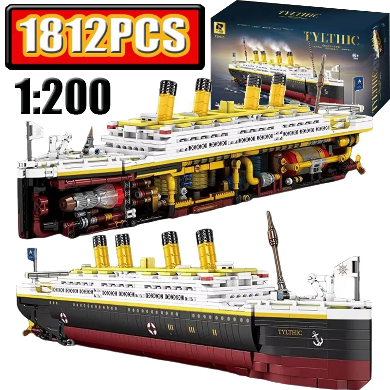 moc-creative-titanic-semi-mechanical-building-blocks-model-educational-desktop-decoration-bricks-for-adults-gift