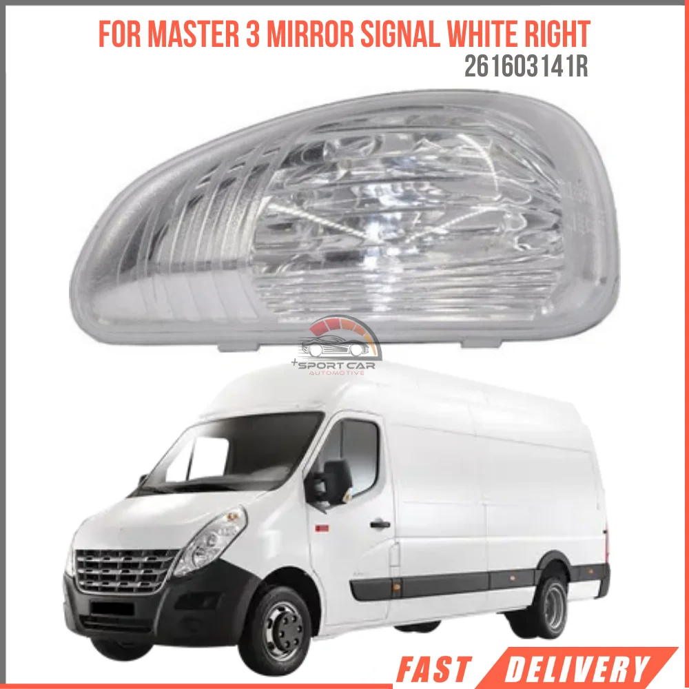 

For Master 3 rear view mirror signal right white Oem 261603141R fast delivery high quality reasonable price