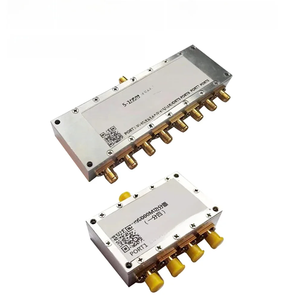 5-1000Mhz RF Power Divider 4/8 Signal Combiner Splitter VOOR VHF UHF Korte Medium Wave Walkie-talkie UHF LORA Radio Versterker - afbeelding 2