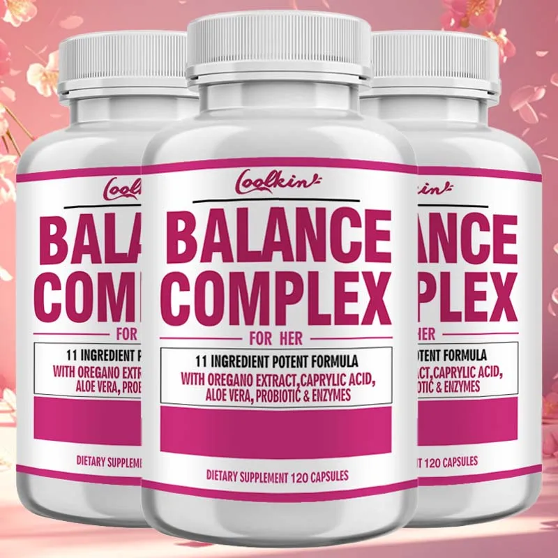 Women's Balance Complex - Intestinal Cleansing and Constipation Relief, Improves Digestion - 120 Capsules