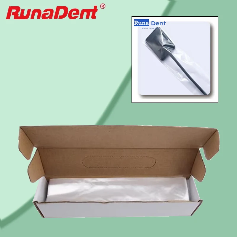 

Dental X-Ray Film Cover 500pcs/box Disposable Poly Plastic Sensor Sleeve for Dental Clinic Hygiene Protection