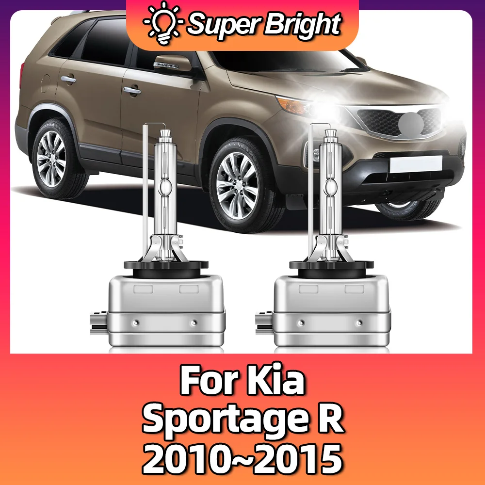 

D1S 6000K D3S Xenon HID Headlight Bulbs 35W 8000k 12000k HID Light High Bright For Kia Sportage R 2010 2011 2012 2013 2014 2015