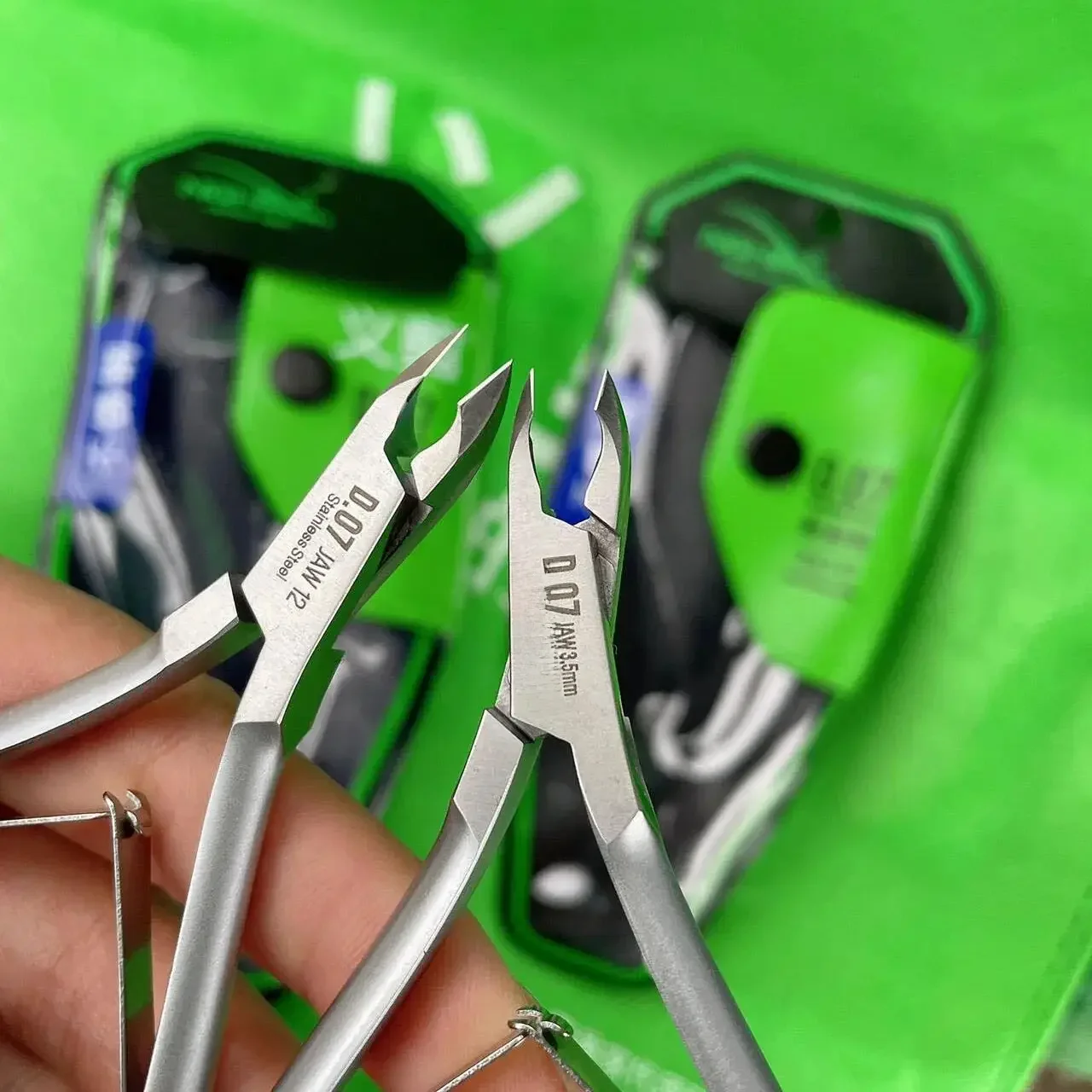 Vietmam NGHIA Nipper D03 D07 Podstawowy trymer do pielęgnacji paznokci Nożyczki 14 mm Ostrze do manicure z martwą skórą na krawędzi paznokcia Narzędzie do leczenia — zdjęcie 2