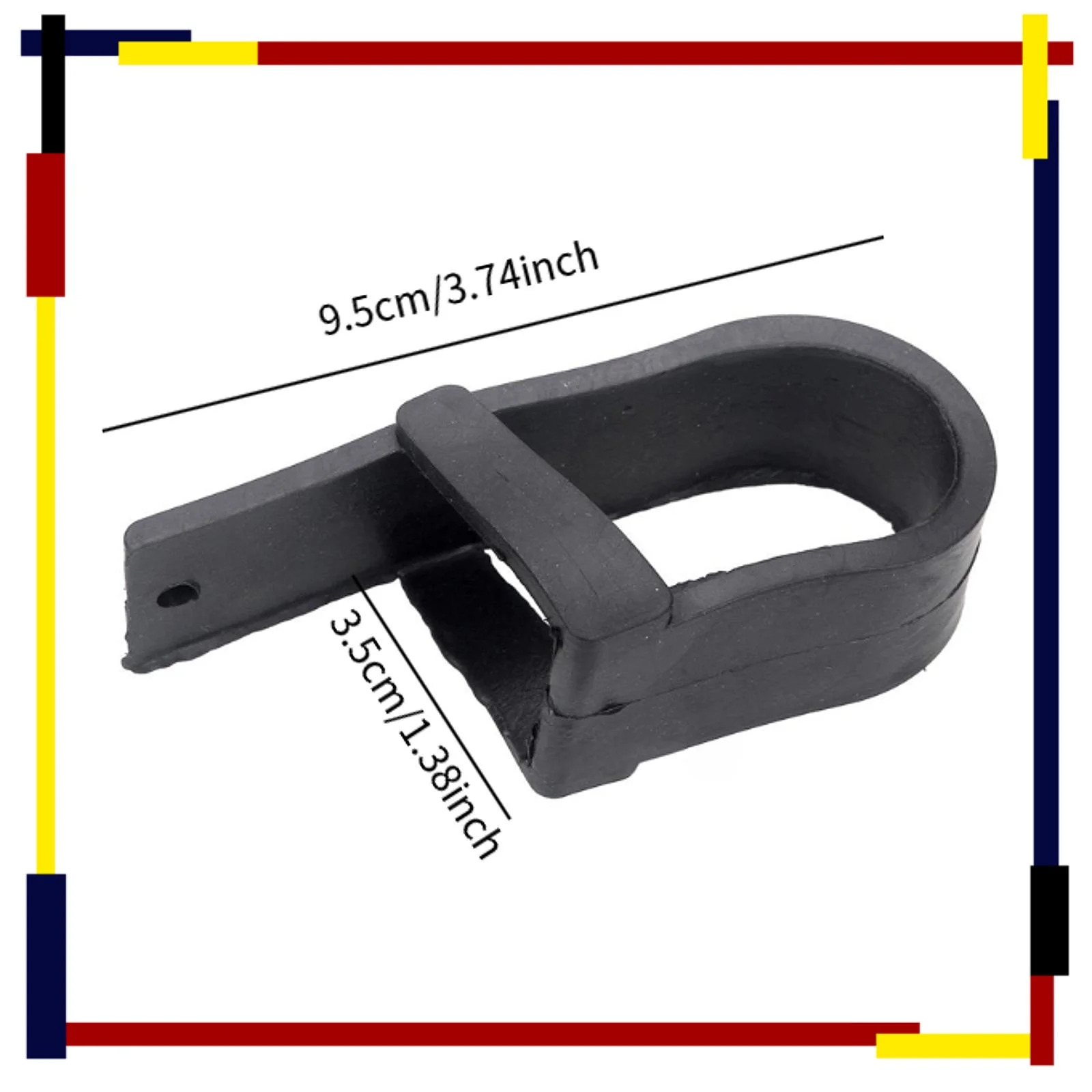 Chain Slider Guard Professional Replaces Spare Parts Guide Chain Glue Slider Motorcycle Swing Arm Chain Rest Slider Protector