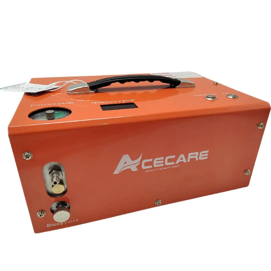 ضاغط ضغط عالي محمول من ACECARE ، خزان الغوص PCP ، 4500Psi ، 300Bar ، our V ، io V ، 12V DC