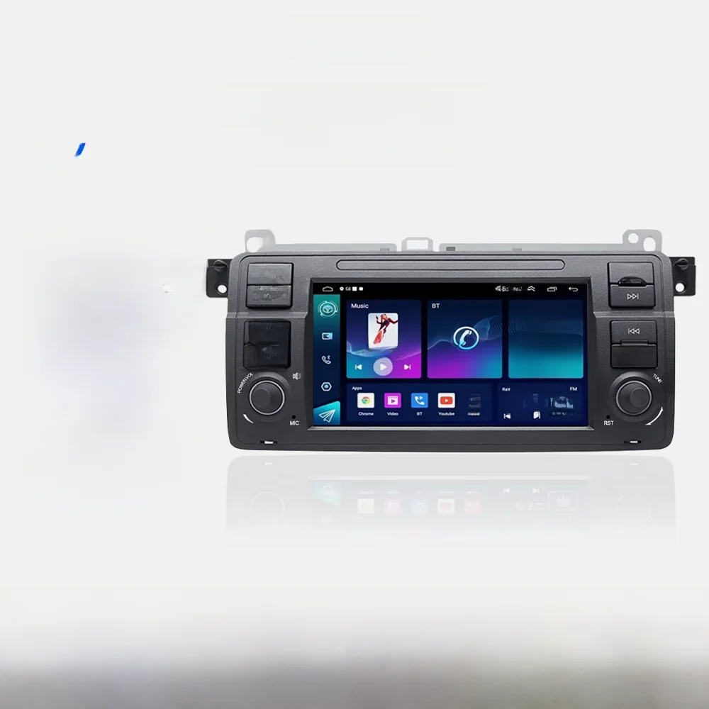 Radio Android pour BMW E46 série 3 1999-2005 écran tactile 7 pouces Navigation GPS lecteur multimédia Carplay avec unité principale stéréo