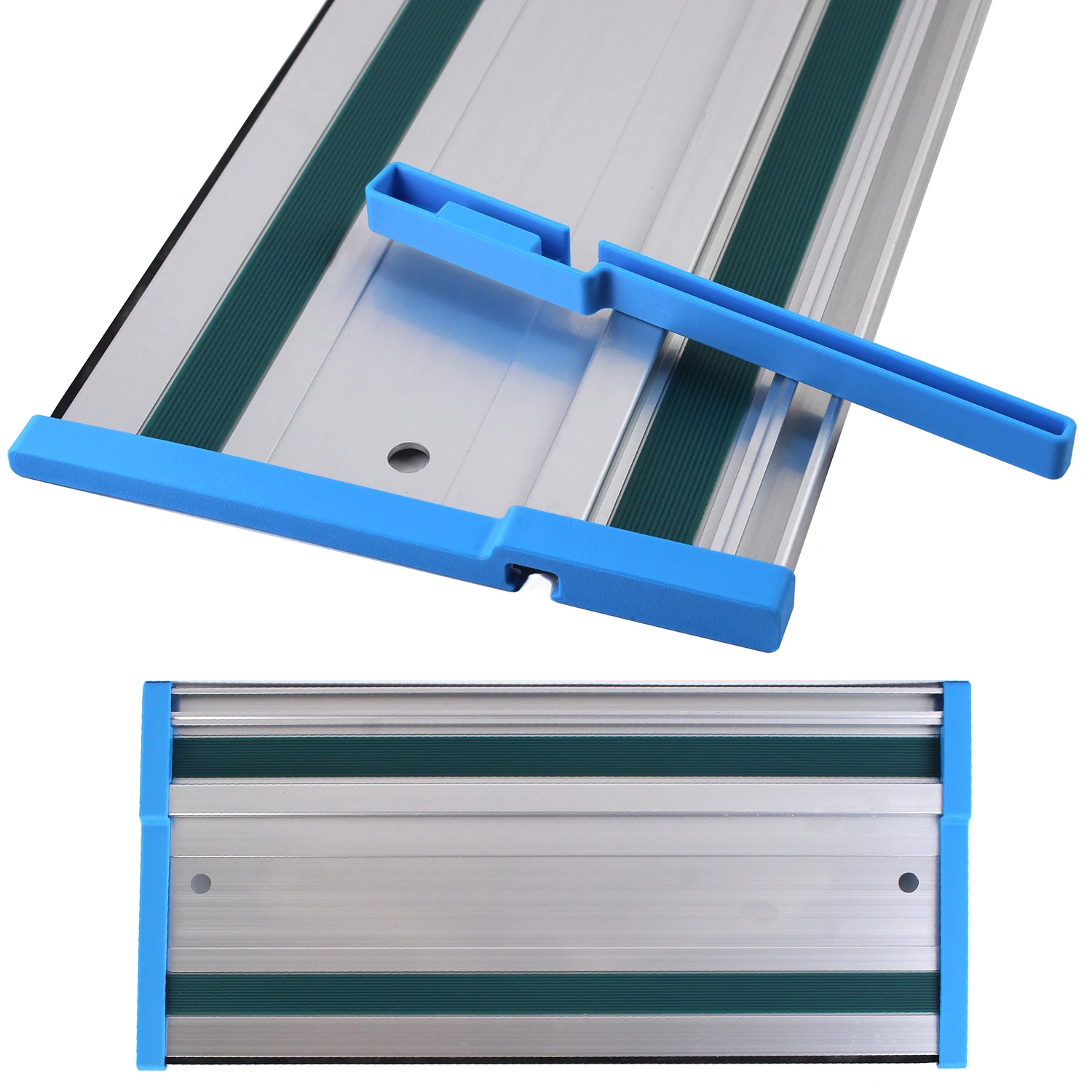 2pc Guide Rail Protective Caps Compatible For Track Saw Rails Accessory, Protect Both Ends of Your Track Saw Guide Rails