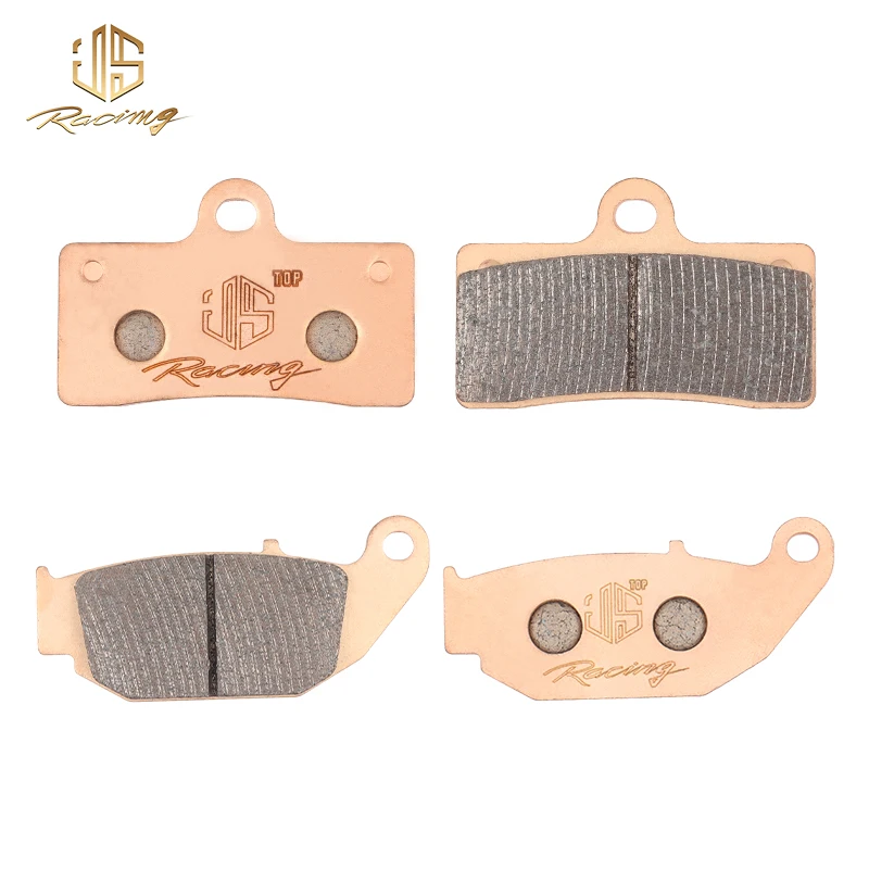 JSRAOIMG Motorcycle GG Copper Sintered Front & Rear Brake Pads For CFMOTO NK250 250NK 250SR 250CC CF MOTO Motorbike Accessories