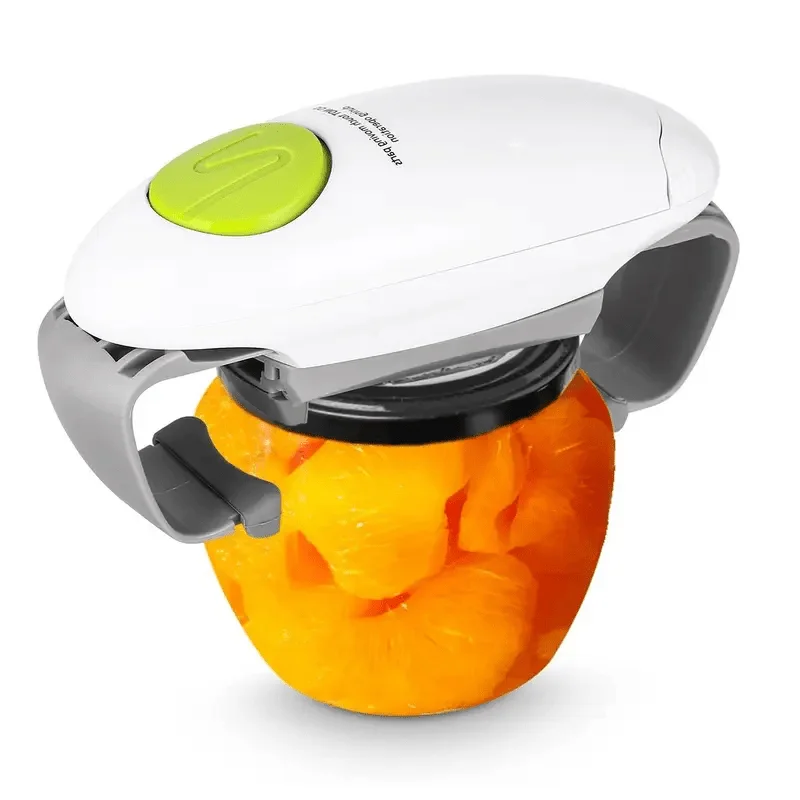 Ouvre-boîte électrique automatique : bords lisses, ouverture sans effort. Pour bocaux scellés, restaurant – pratique】
