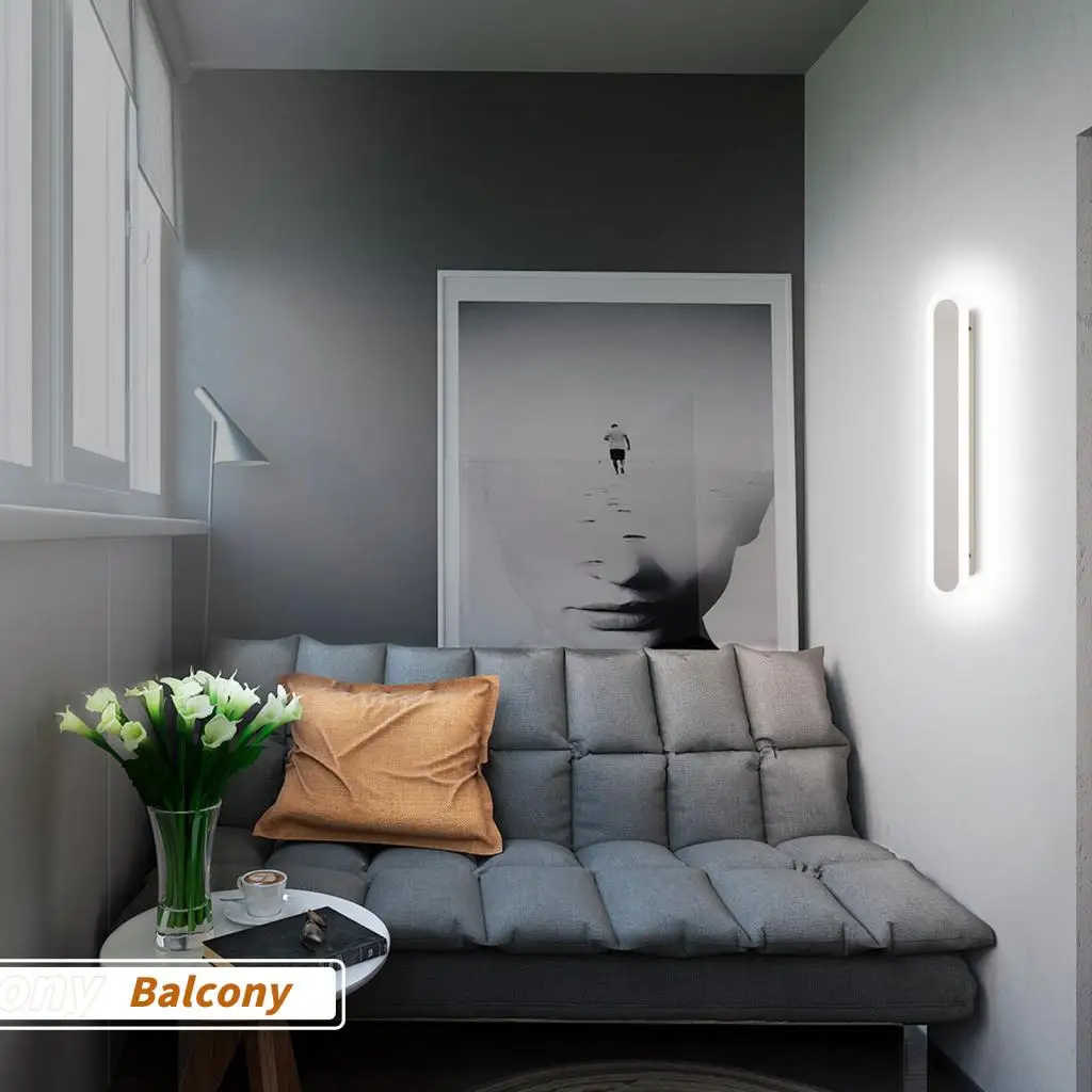 

Современные минималистичные светодиодные настенные светильники с длинной полосой, прикроватные настенные светильники для спальни, лестница, гостиная, фон, декор комнаты, настенные светильники