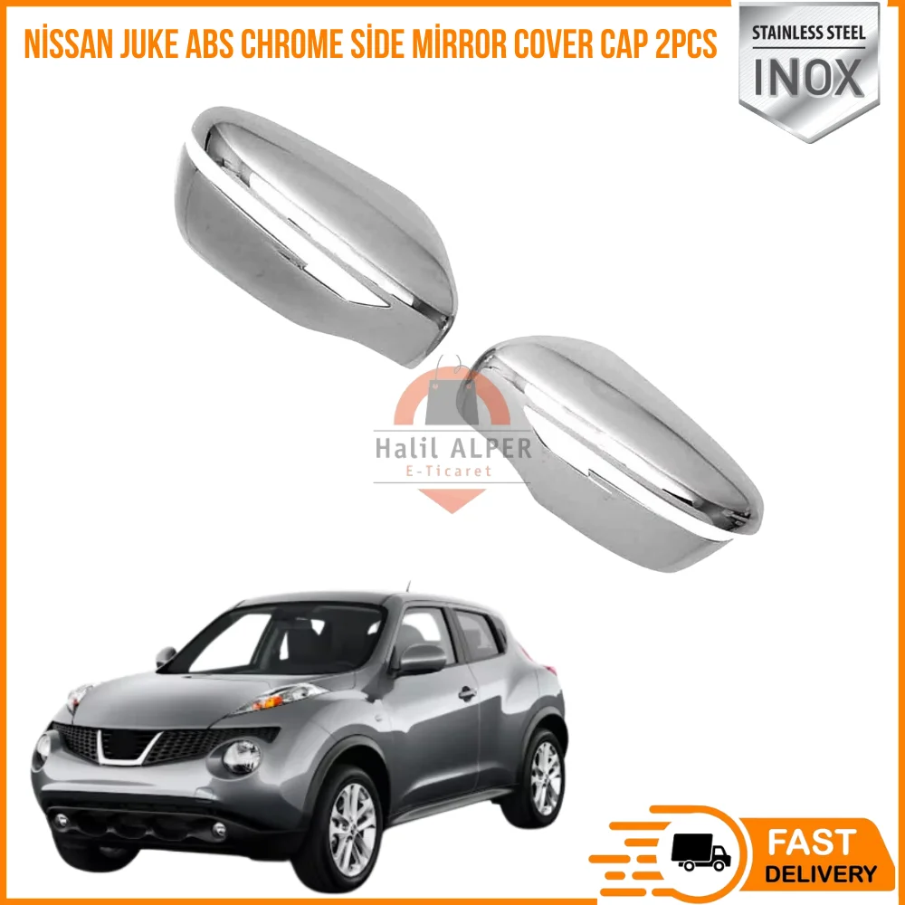 For Nissan Juke Abs chrome effects side mirror cover 2PCs stainless steel reasonable price high quality satisfaction