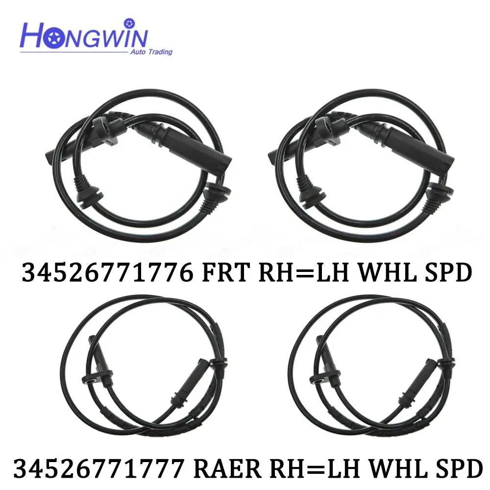 

34526771776 34526771777 новый передний и задний левый и правый датчик скорости ABS для BMW X5 E70 F15 F85 X6 E71 E72 F16 F86 3,0 4,4 4,8 флюс