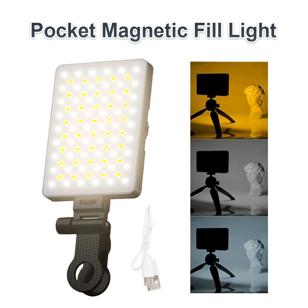 94 LED Rechargeable Selfie Ring Light for Photography