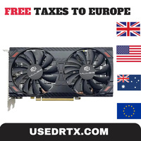 USED RX 5500xt 8GB Graphics Card Placa De Video 128bit GDDR6 Gaming AMD Radeon rx 5500xt 8gb 8pin + DP*2 + HDMI*1 rx5500xt