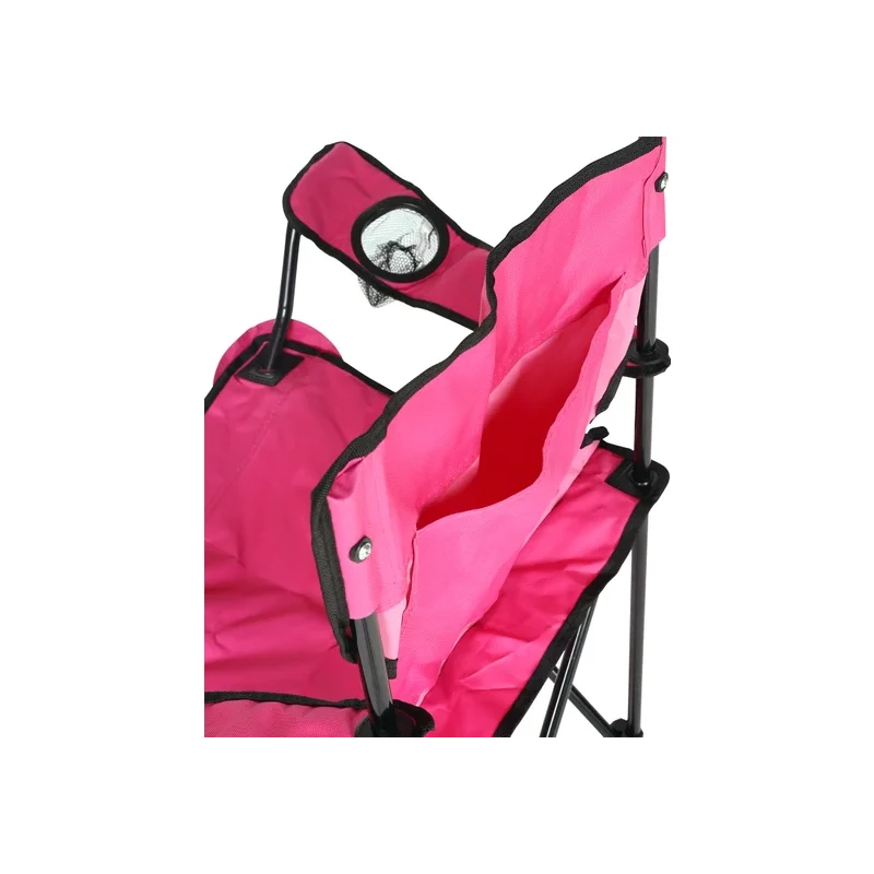 Camping  Picnic Beach Chair With Carrying Bag Pink Colour Foldable