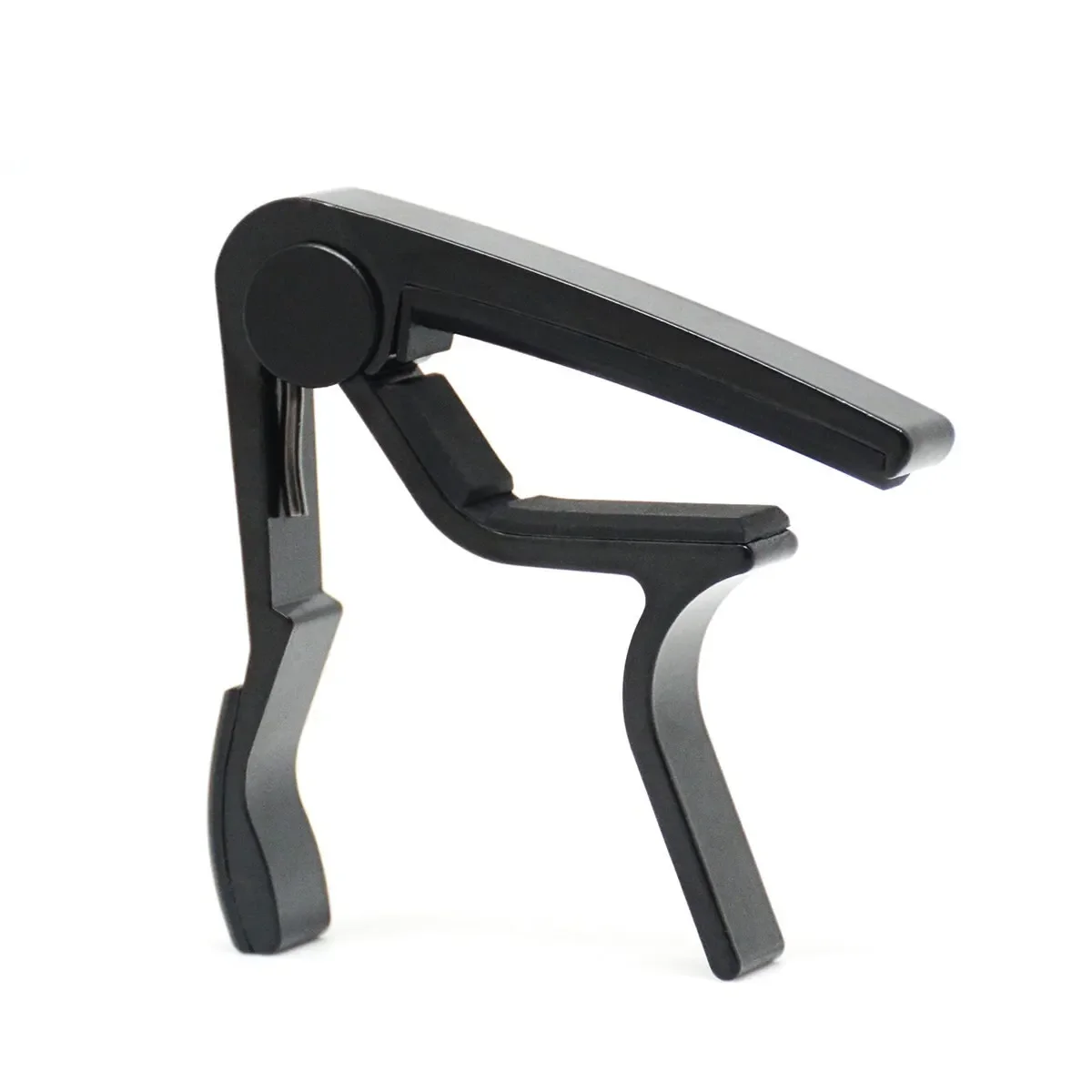 Single Handed Guitar Capo, acústico e guitarras elétricas, preto