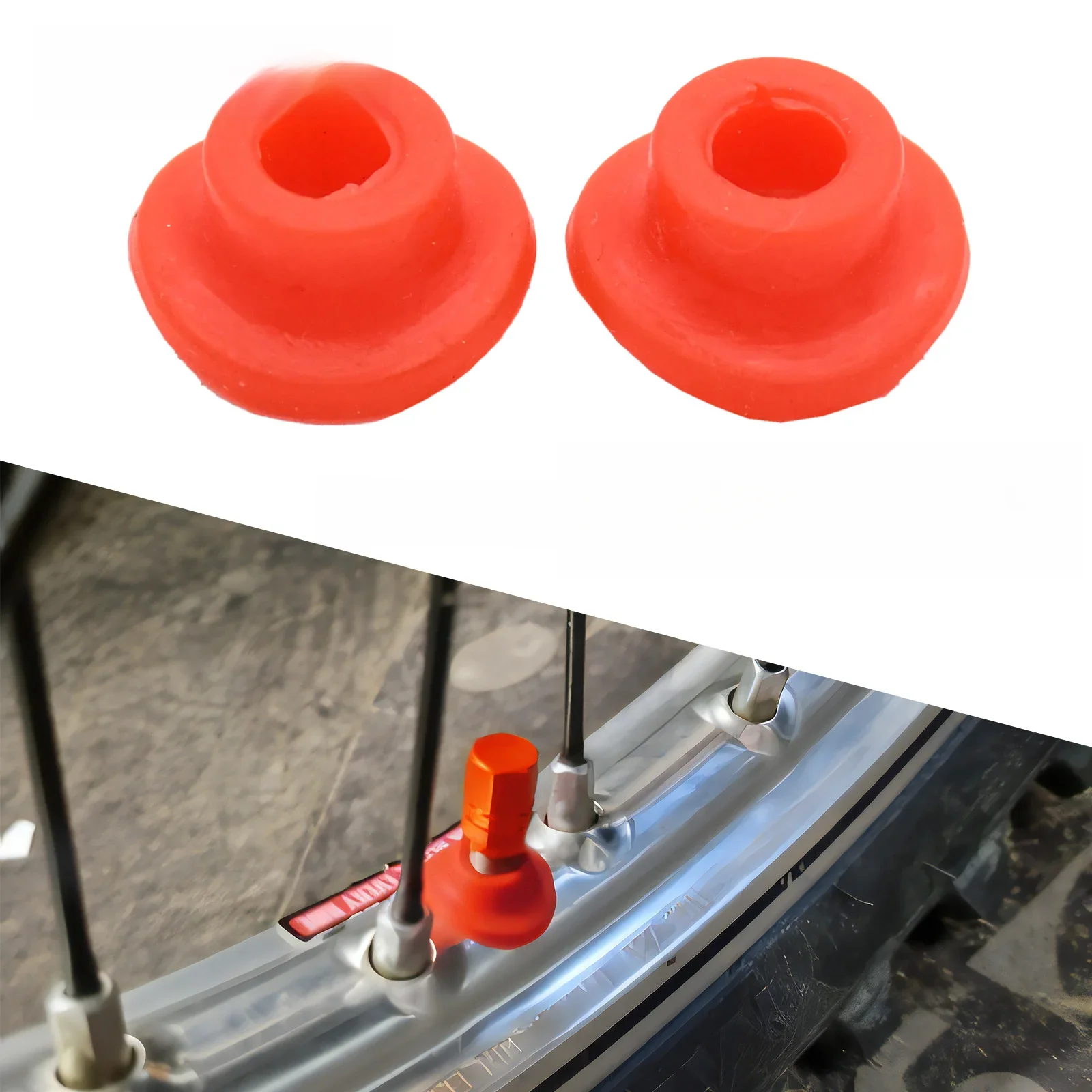 AliExpress Motorcycle Silicone Air Valve Dust Mud Guards Mouth Washers Seal Gasket For ATV UTV Dirt Bike Suzuki