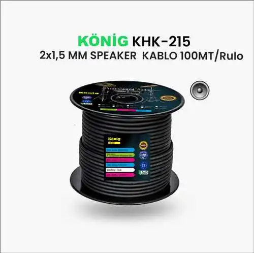 

KÖNİG KHK 215 SPEAKER CABLE (2 X1,5mm)