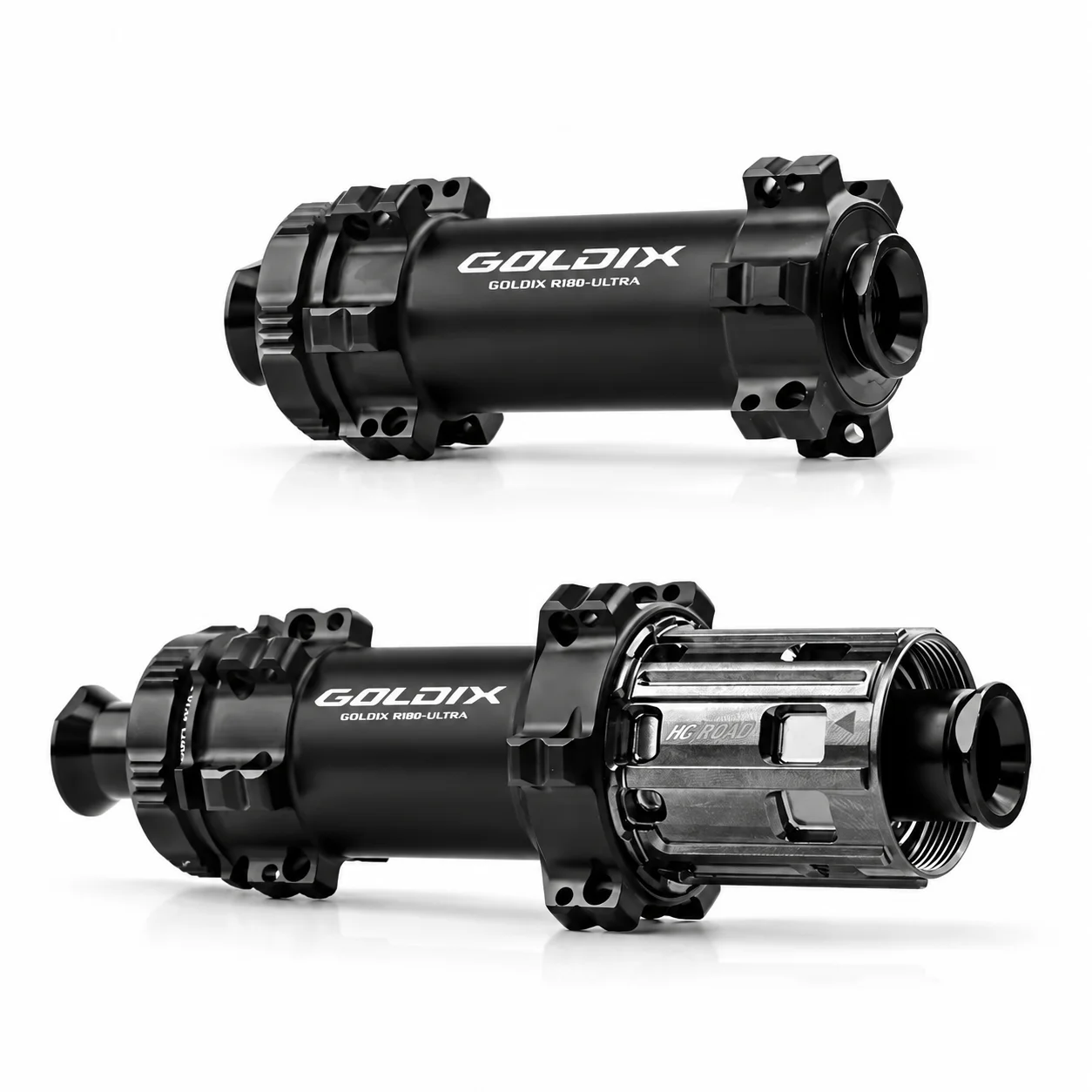 GOLDIX R180ULTRA Ultraleichte Rennradnabe 210g 24H 30T Ratsche TPI-Lager Center Lock Scheibenbremse HG XDR Freilauf Durchgangsachse Naben – Detail 6