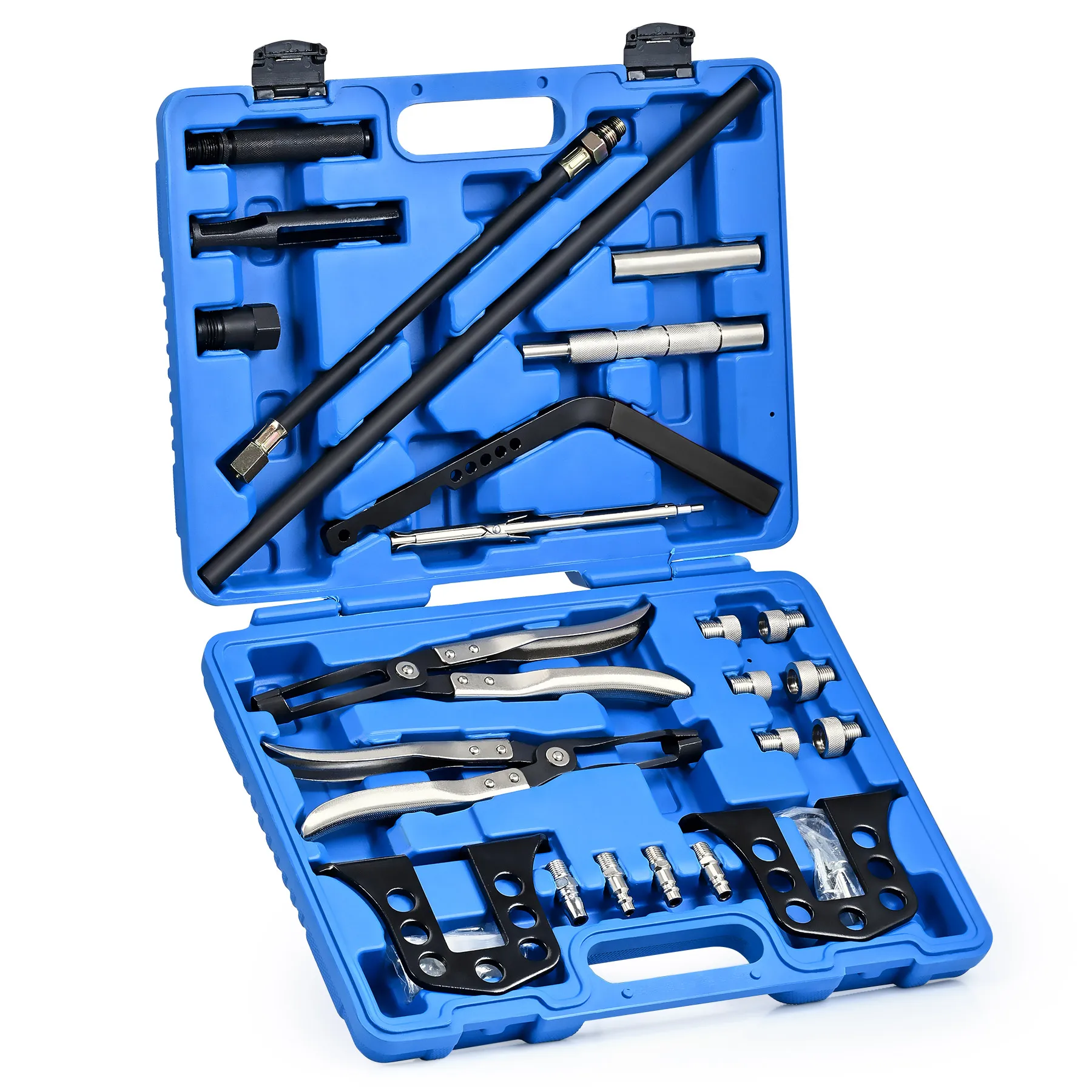 

OMT 32PCS Car Engine Overhead Valve Spring Remover Installer OHV OHC Compressor Tool Valve Stem Tool Valve Holder Tool