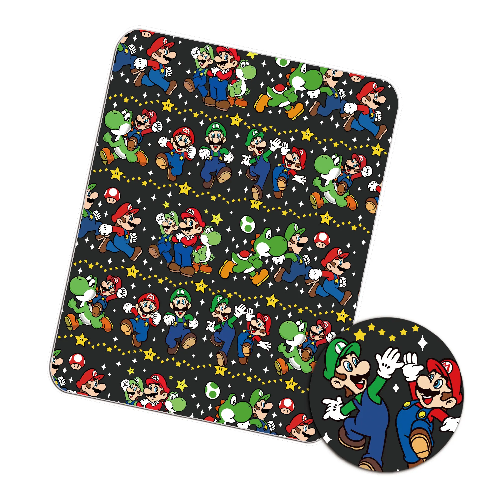 50*145Cm Cartoon Bedrukt Mini Meisjes Polyester Katoenen Stof Voor Weefsel Naaien Quilten Stoffen Handwerk Materiaal Diy