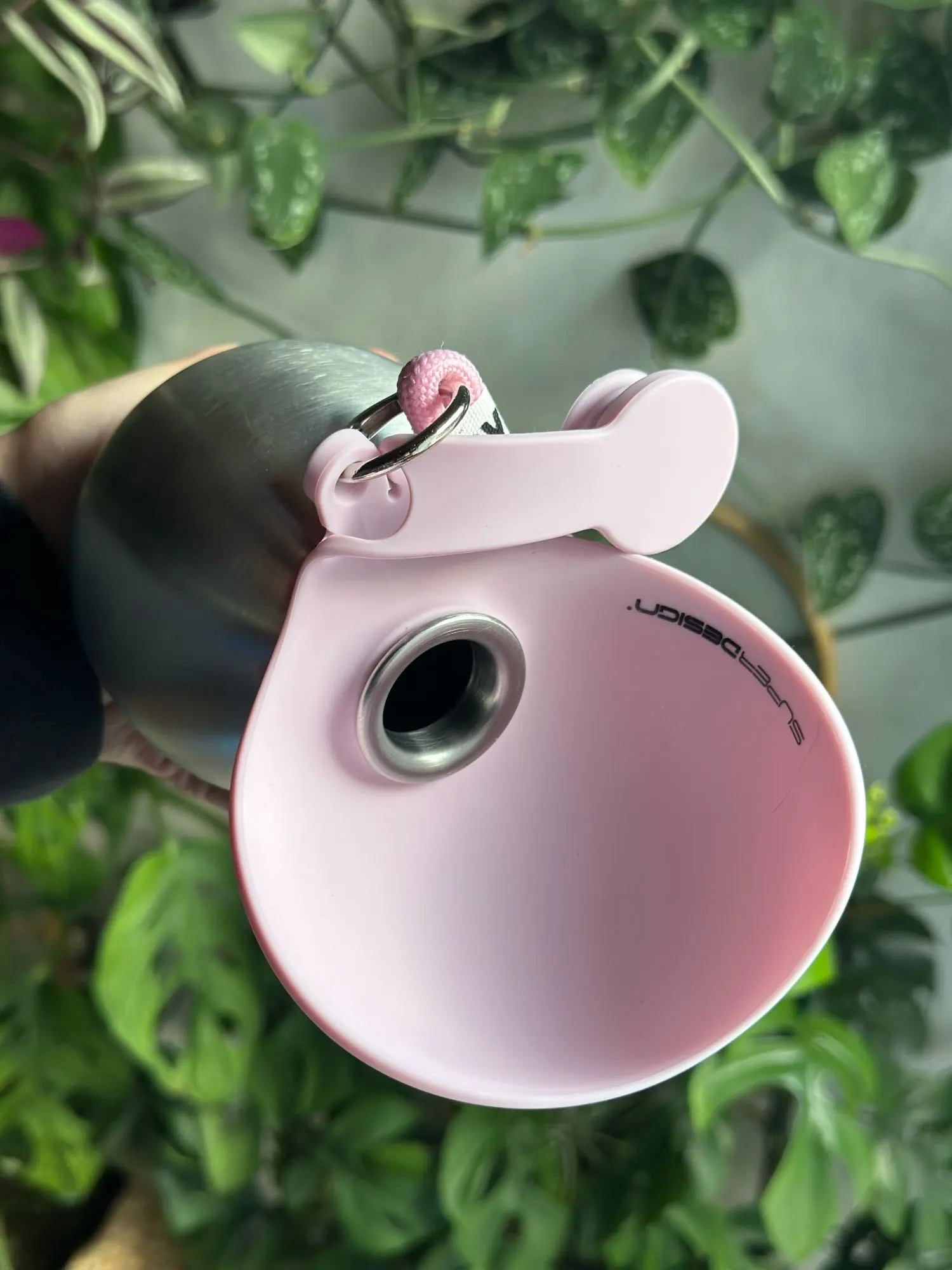 2-in-1 Portable Dog Water Bottle with Built-in Bowl (Leak-Proof)