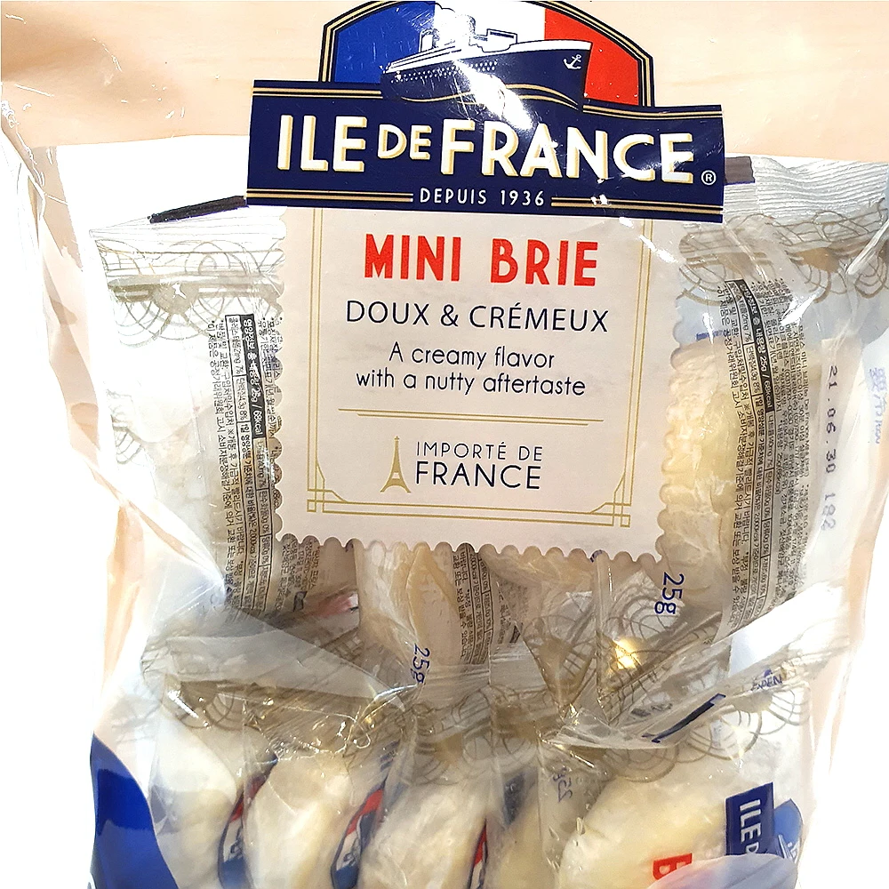 Coast Coils de France Mini Brie 25G X 10EA ice box packaging