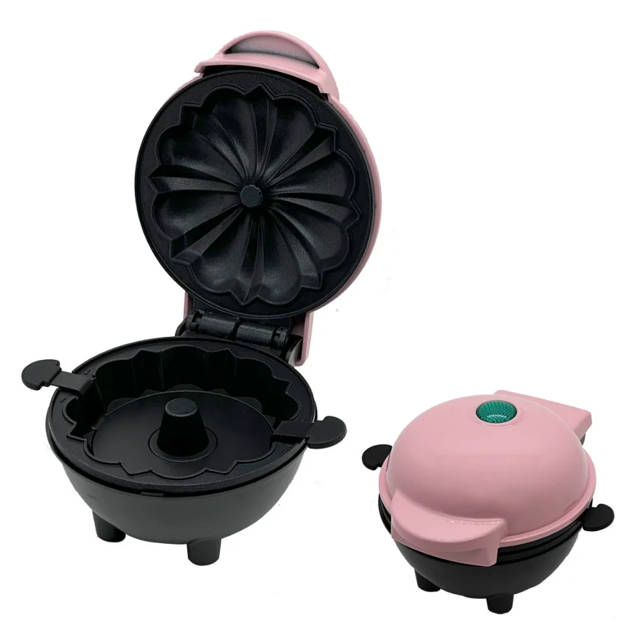 BRAZIL SHIP Mini Cake Machine Bundt Waffle Nonstick Surface Easy to Use and Wash Sweet DIY Cooking Confectionery