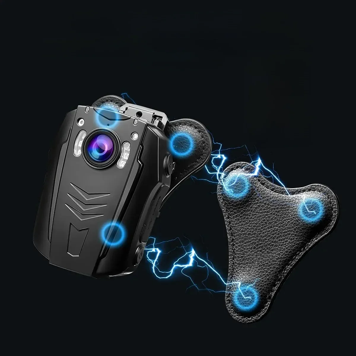 BOBLOV Body Camera Magnet Mount Silne magnesy Uniwersalny magnetyczny klips z przyssawką odpowiedni do wszystkich modeli kamer Body KJ21 N9 — zdjęcie produktu 6