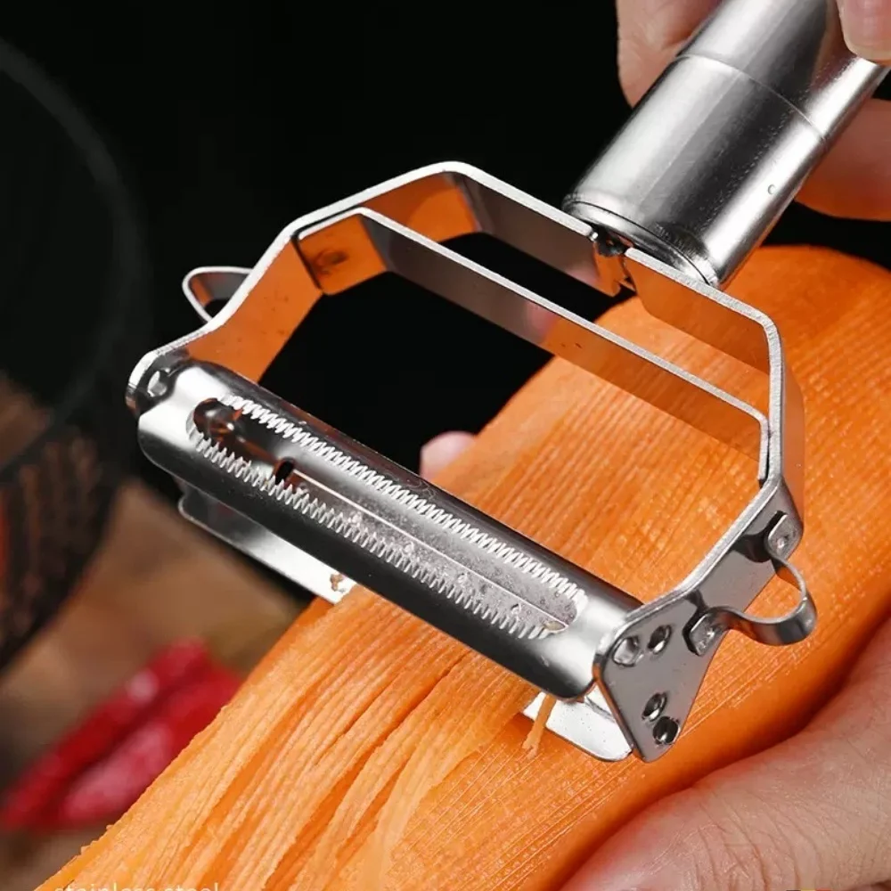 Stainless Double Sided Blade Multi-functional Peeler Vegetable Peeler Double Planing Grater Kitchen Accessories Cooking Tools