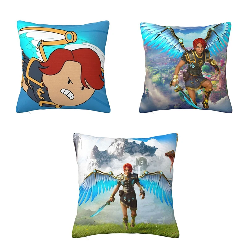 Immortals Fenyx Rising pillowcase printed cushion cover sofa waist pillow pillow cover