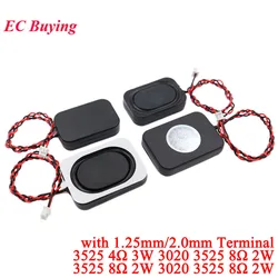 2Pcs/1pc 3525 2030 4 ohm 3w 8 ohm 2W Speaker 2535 3020 Cavity 4Ω 8Ω 2 3 Watt BOX Bluetooth- Audio Speaker for Notebook Compute