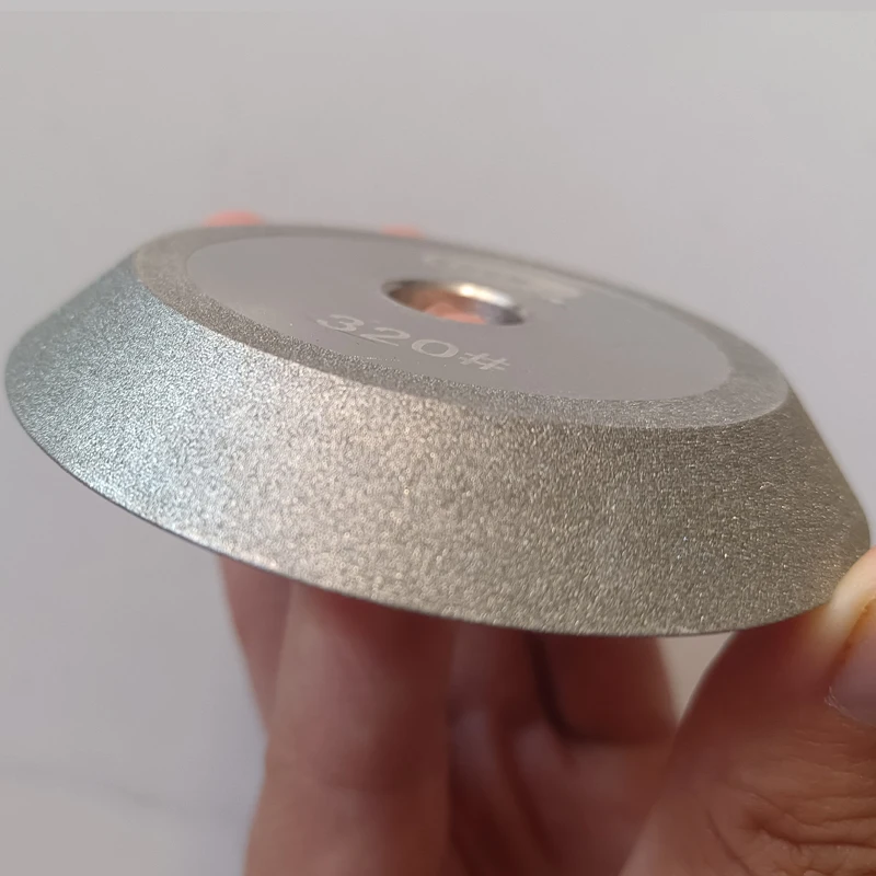 Grinding Wheel Diamond Tungsten Steel Carbide Knife Grinder 200# 320# 78mm Diameter *12.7mm Hole *10mm Thickness
