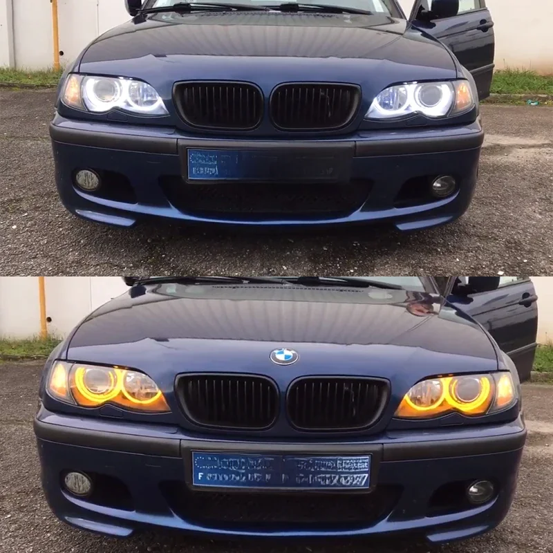 Switchback Cotton Light LED Angel Eye Dual Color do BMW serii 3 E46 316i 318i 320d 320i 323i 328i 330i 325xi 330d 1998-05 — zdjęcie 2