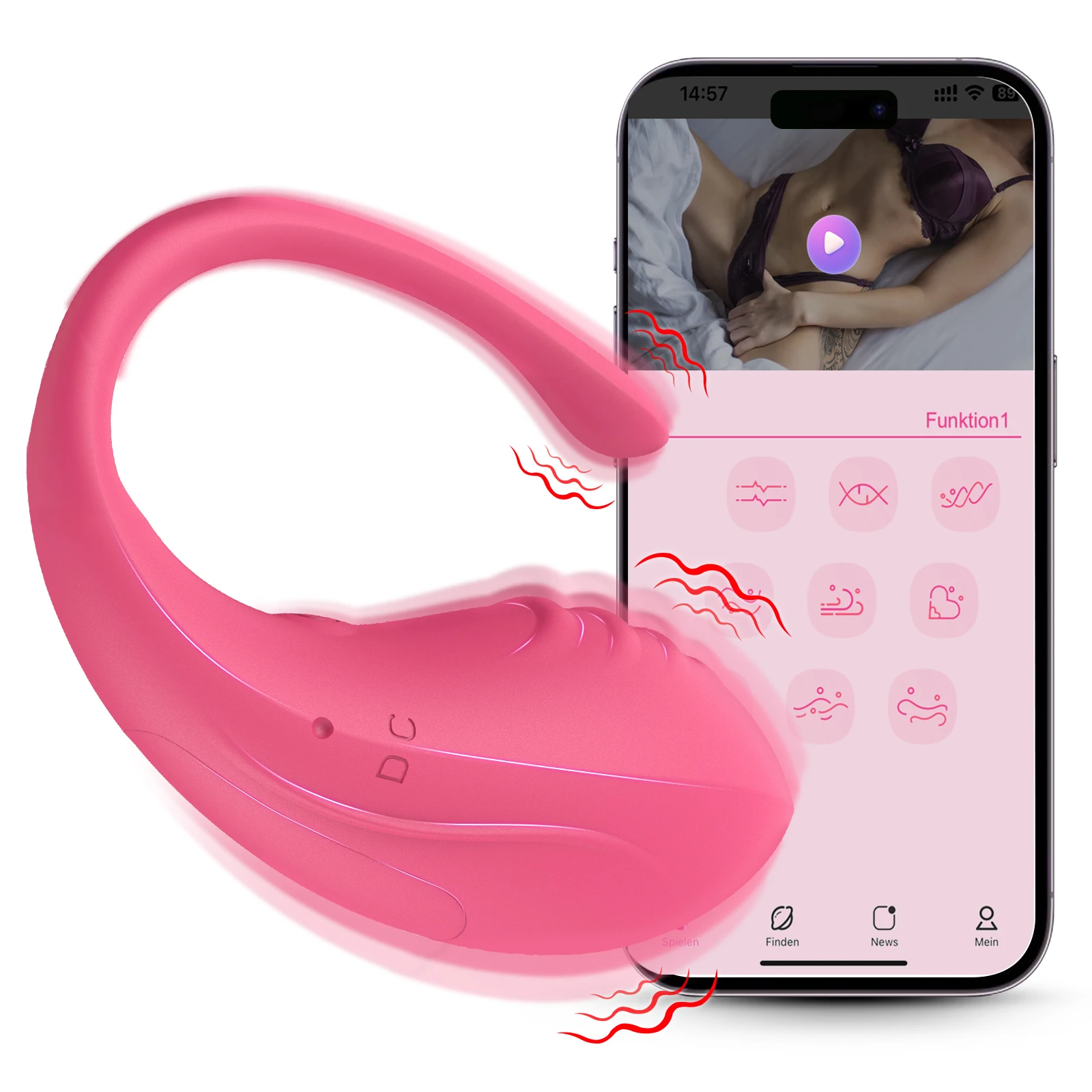 Vibrators Sex Toys Vibrator Vibration for Women Clitoris and G-Spot Anal with 10 Vibration Modes Sex Toy for Woman